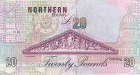 Nordirland / Northern Ireland P.199b 20 Pounds 1999 (3+) 
