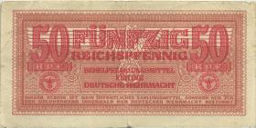R.504: Wehrmachtsausgabe 50 Reichspfennig (1942) (3) Stempel 