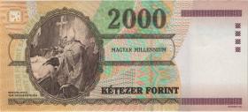 Ungarn / Hungary P.186 2000 Forint 2000 "1000 Jahre Ungarn" (1) 