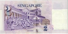 Singapur / Singapore P.38 2 Dollars (1999) (1) 