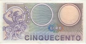 Italien / Italy P.094 500 Lire 1974 (1-) 