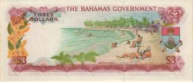 Bahamas P.19a 3 Dollars 1965 (1/1-) 