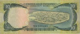 VAE / United Arab Emirates P.03 10 Dirham (1973) (3+) 