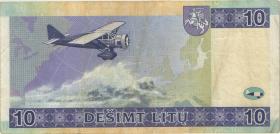Litauen / Lithuania P.65 10 Litu 2001 (3) 
