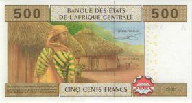 Zentral-Afrikanische-Staaten / Central African States P.406A 500 Francs 2002 (1) 