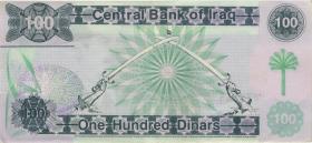 Irak / Iraq P.076 100 Dinars 1991 (2) 