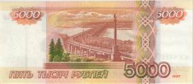 Russland / Russia P.273b 5.000 Rubel 1997 (2) 