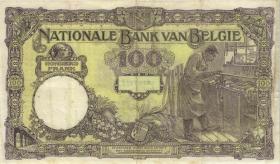 Belgien / Belgium P.095 100 Francs 27.7.1923 (3+) 