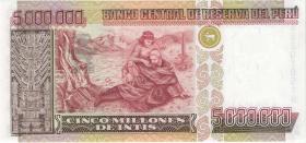 Peru P.149 5.000.000 Intis 1990 (1) 