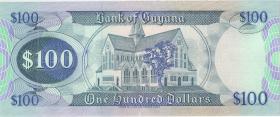Guyana P.28 100 Dollars (1989) (1) U.1 