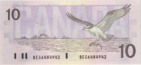 Canada P.096c 10 Dollars 1989 (1) 