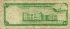 Trinidad & Tobago P.31a 5 Dollars (1977) (4) 