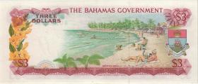 Bahamas P.19a 3 Dollars 1965 (1) 