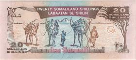 Somaliland P.03 20 Shillings 1994 (1) 