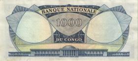 Kongo / Congo P.008 1000 Francs 15.12.1961 (2) 