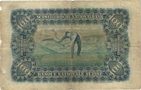 Schweiz / Switzerland P.28 100 Franken 1923 (5) 