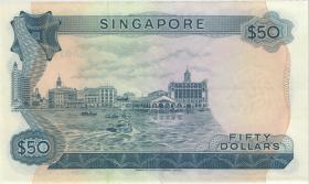 Singapur / Singapore P.05d 50 Dollar (1973) (2) 