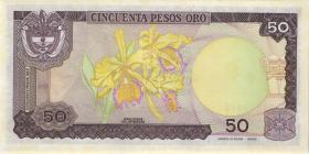 Kolumbien / Colombia P.425a 50 Pesos Oro 1984 (1) 
