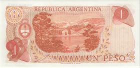 Argentinien / Argentina P.287 1 Peso (1970-73) (1) 
