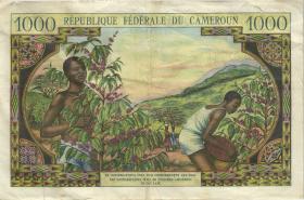Kamerun / Cameroun P.12 1000 Francs (1962) (3-) 