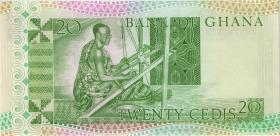 Ghana P.21b 20 Cedis 1980 (1) 