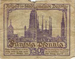 R.790: Danzig 50 Pfennig 1919 (4) 