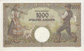 Serbien / Serbia P.32 1000 Dinara 1942 (1) 