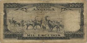 Angola P.091 1000 Escudos 1956 (4) 