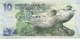 Neuseeland / New Zealand P.178 10 Dollars (1992) (2+) 