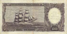 Argentinien / Argentina P.284 10 Peso auf 1000 Pesos (1969-71) (3) 