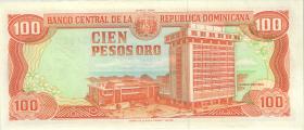 Dom. Republik/Dominican Republic P.136b 100 Pesos Oro 1994 (1) 