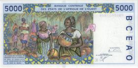 West-Afr.Staaten/West African States P.713Kj 5000 Francs 2000 (1) 