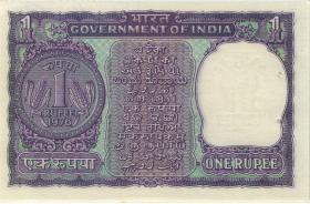 Indien / India P.077t 1 Rupie 1976 (1) 