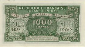 Frankreich / France P.107 1000 Francs (1944) (1/1-) 