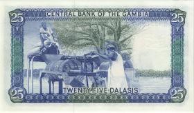 Gambia P.11b 25 Dalasis (1987-90) (1) 