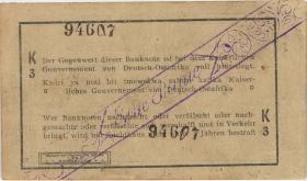 R.929d: Deutsch-Ostafrika 1 Rupie 1916 K3 (1-) 