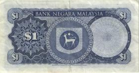 Malaysia P.13b 1 Ringgit (1981) (3) 