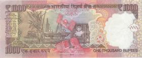 Indien / India P.107h 1000 Rupien 2013 R (2) 