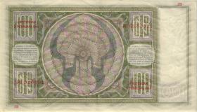 Niederlande / Netherlands P.051c 100 Gulden 1944  (2+) 