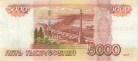Russland / Russia P.273a 5.000 Rubel 1997 (3+) 