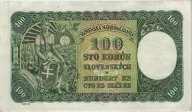 Slowakei / Slovakia P.10a 100 Korun (1940) (1/1-) 