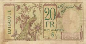 Djibouti P.07a 20 Francs o.D. (3) 
