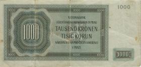 R.566a: Böhmen & Mähren 1000 Kronen 1942 K (3) 