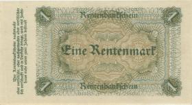 R.154a: 1 Rentenmark 1923 Reichsdruck (1) D 