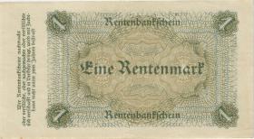 R.154a: 1 Rentenmark 1923 (2) H Reichsdruck 