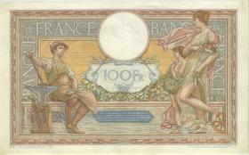 Frankreich / France P.078c 100 Francs 1933 (3+) 