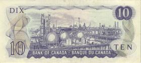 Canada P.088d 10 Dollars 1971 EDX (3) 