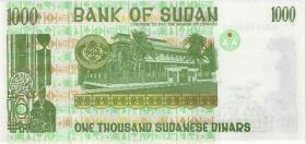 Sudan P.59a 1000 Dinars 1996 (1) 