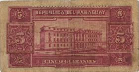 Paraguay P.179 5 Guaranies 1943 (3) 
