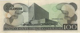 Costa Rica P.254 100 Colones 1990 (2) 